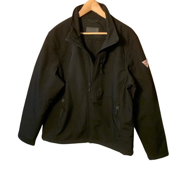GUESS Men’s Jacket soft shell size Large - Picture 1 of 8